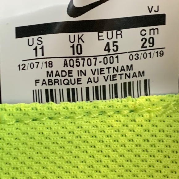 NEW Men’s Nike Free RN Flyknit 3.0 Black Sz- 9, 11 - Picture 8 of 9